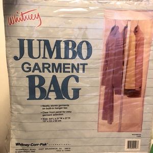 Jumbo garment bag